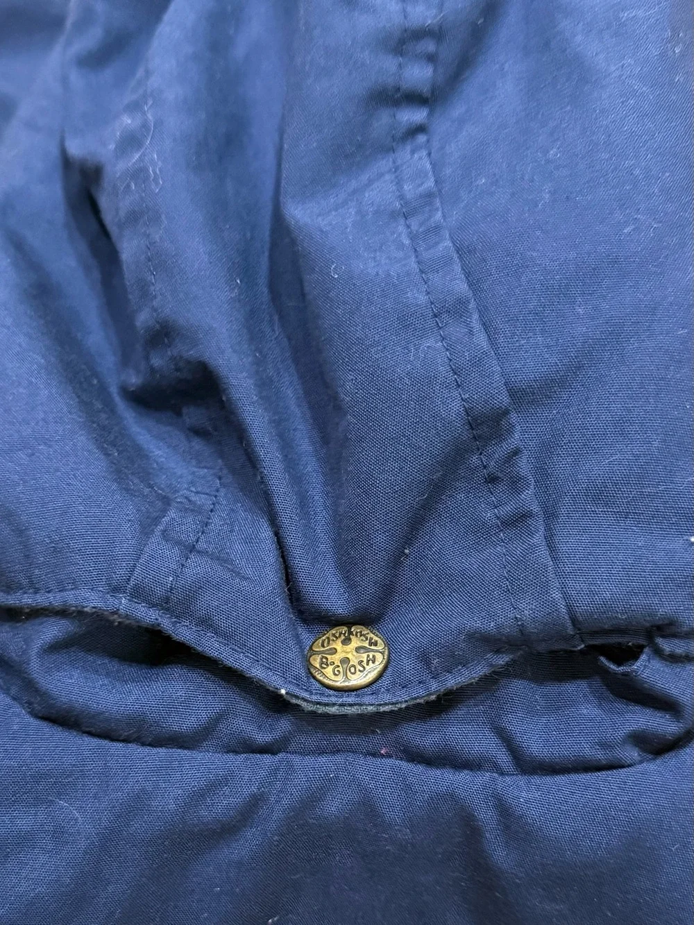 Vintage 90s Oshkosh B’Gosh Blue Winter Parka Coat Boys Size 2T Project Earth